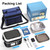 Electric Heated Lunch Box, 1.5L - 6.3 Cups 24000 mAh 100W Rechargeable Smart Self-Heating Food Warmer with Removable Divider
