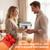 SOUOA Cordless Heated Electric Lunch Box for Adults with Automatic Heating