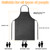 Gotega 4 Pack Waterproof Rubber PVC Apron