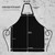 GREEN LIFESTYLE 12 Pack Bib Apron - Unisex Black Aprons