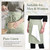 Pure Linen Bistro Half Apron - 25 x 35 Inch Unisex Waist Aprons