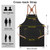 Genixart Chef Apron for Men Women with Pockets