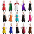 Total 15 PCS Mixed Plain Color Bib Aprons Bulk for Women Men