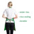 Total 15 PCS Mixed Plain Color Bib Aprons Bulk for Women Men