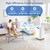 14000 BTU Portable Air Conditioners, Cools Up to 700 Sq.Ft, Portable AC Unit with Remote Control