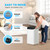 3-in-1 Free Standing Cooling AC Unit with Fan & Dehumidifier, Cools Room up to 700 sq.ft, Smart/Sleep Mode