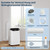 3-in-1 Free Standing Cooling AC Unit with Fan & Dehumidifier, Cools Room up to 700 sq.ft, Smart/Sleep Mode