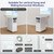 Floor Standing Cooling Portable AC Unit with Fan & Dehumidifier,Sleep and Timer Mode,For Room up to 500 sq.ft