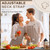 Janmercy 24 Pcs Aprons for Women Men with 2 Pockets Linen Cooking Kitchen Apron