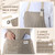 Janmercy 24 Pcs Aprons for Women Men with 2 Pockets Linen Cooking Kitchen Apron