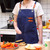 Toulite 4 Pack Canvas Chef Apron for Men with Adjustable Strap Cross Back Cotton Barber Apron with Pocket