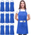Utopia Kitchen 10 Pack Bib Apron Adjustable with 2 Pockets