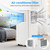 3 in 1 Free Standing Cooling AC Unit with Fan & Dehumidifier & Cools, Sleep Mode, 24H Timer, for Home