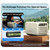 BAYKUL 5000BTU Portable Camping Tent Air Conditioner,400W Energy Use,Great for Camp,Picnics,Semi Truck,RVs