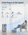 Garvee 10000BTU Portable Air Conditioner,Up to 450 Sq.Ft. Remote Control Silent Portable AC Unit, Dehumidifier