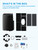 Ultra Quiet Portable Air Conditioner, Cools up to 450 Sq. Ft., Compatible with Alexa/Google Assistant, Includes Remote