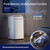 DELLA Sylro Series Smart Portable Air Conditioner, 14,000 BTU Drainage-Free Energy Efficient Cooling AC Units, 49dB Quiet for Bedroom