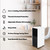 Honeywell 13,500 BTU Slim Portable AC with Fan, Dehumidifier, Remote Control – Cools Up to 660 Sq. Ft.
