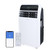 Portable AC Unit with Built-in Cool, Dehumidifier & Fan Modes for Room up to 400 sq.ft, RC, Wi-Fi Enabled, 24 Hour Timer