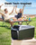 Dual Hose 6800 BTU Portable Camping Air Conditioner & Heating, 5-in-1 Quiet Small AC Unit with 550W, Windowless AC for Tent