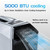 Portable Air Conditioner Camping 5000BTU Fast Cooling Portable Ac Unit 110V AC Tent Air Conditioner with Remote Control