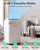 Portable AC with Cool, Fan, Dry & Sleep Mode, AC Unit Portable with 35°-70° Auto Swing, Remote Control,24H Timer, Window Kit