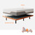 ESHINE Adjustable Bed Frame + Memory Foam Hybrid 14 Inch Mattress(Medium Soft), Bluetooth App Contro