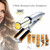  Curler Iron Curling Iron Rotating Hair Brush Curler Styler 2 In 1 Hair Styling Tool Curling Iron With Brush