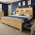 King Size Bed Frame and Tall Headboard & Storage, Metal Platform Bed Frame with 4 Storage Drawers, King Bed Frame with LED Lights