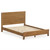 Cozyman Queen Bed Frame with Headboard, 100% Solid Acacia Wood Platform, 800lb Heavy Duty Support with 10 Reinforced Legs