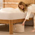 FLEXISPOT Hako G2 Japanese Joinery Bed Frame, Solid Rubberwood Queen Platform Bed with Storage Headboard, IAS&SGS Certified