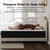 Novilla 14 inch King Size Mattress, Cooling Hybrid King Mattress with Upgraded Individual Coils & Gel Memory Foam, Enhanced Support, Motion Isolation, Pressure Relief, CertiPUR-US