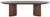SAFAVIEH Couture Collection Barnard Walnut Oval Solid Wood Coffee Table