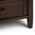 SIMPLIHOME Warm Shaker Square Coffee Table - 36 inch Wide Solid Wood Cocktail Table in Tobacco Brown with Large Storage Drawer for Sitting Area