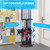 360 Degree Rotating Wood Fishing Rod Holder, fishing pole holders for garage up
