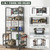Fishing Rod Holders for Garage with Pegboard and Hooks, Fishing Pole Holders