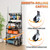 Heavy Duty Fishing Rod Rack, Fishing Organizer for Garage, Fishing Gear