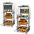 Fishing Rod Holders for Garage, Fishing Pole Holders, 3-Tier