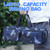 Bag with 2 Front Storage Pockets for Telescopic Rod, Travel Large Capacity
