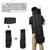 Portable Fishing Rod Case - Durable Folding Oxford Fabri