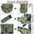Fishing Rod Case Pole Bag Reel Case Large Capacity Waterproof Travel Carry