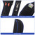 Fishing Rod Bag Hard Shell Bottom 51.2''/130cm Fishing Rod