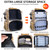 Fishing Tackle Backpack with Rod Holders, Bottle