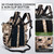 Fishing Backpack, 900D Water-Resistant Tackle Backpack with Rod Holders,
