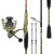 Rod and Reel Combo, Spinning & Baitcaster Combo, KastFlex IM7