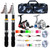 Fishing Rod Reel Combo 2PCS 6.89FT Collapsible Fishing Pole