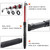 Fishing Rod Reel Combo 2pcs 5.9FT/6.89FT Collapsible Fishing Pole