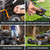 WORX Nitro 21" Cordless Lawn Mower, Brushless Electric Mower for 1/2 Acre, Push Lawn Mower with 7-Position Height Adjustment, 2 × 5.0 Ah Batteries & Charger Included, WG752