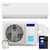 DELLA Vario Series Mini Split Air Conditioner Works with Alexa,9000 BTU,Cools up to 400 Sq.Ft,19 SEER2,Ductless Inverter System,Energy Star,Heat Pump Pre-Charged and 16.4ft Installation Kits