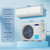 DELLA Serena CloudAir Series 9800 BTU Mini Split AC with Soft Airflow, Energy Star 22 SEER2 115V, 0.82 Ton Inverter Heat Pump Ductless AC for up to 400 Sq.Ft, WiFi & Alexa, Pre-Charged, 16.4ft Kit